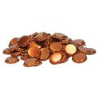 Bronz színű sörös kupak 100 db 26 mm-es