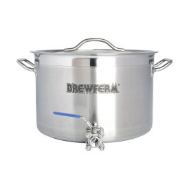   Brewferm homebrew kettle SST 20 l with ball valve (36 x 24 cm)