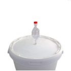 Műanyag erjesztő vödör 32 literes csappal, kotyogóval