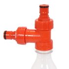 Karbonizáló kupak T-elem