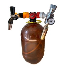   4 L. Oxebar Mini Keg csapoló kit with Nukatap and Flow Control csappal